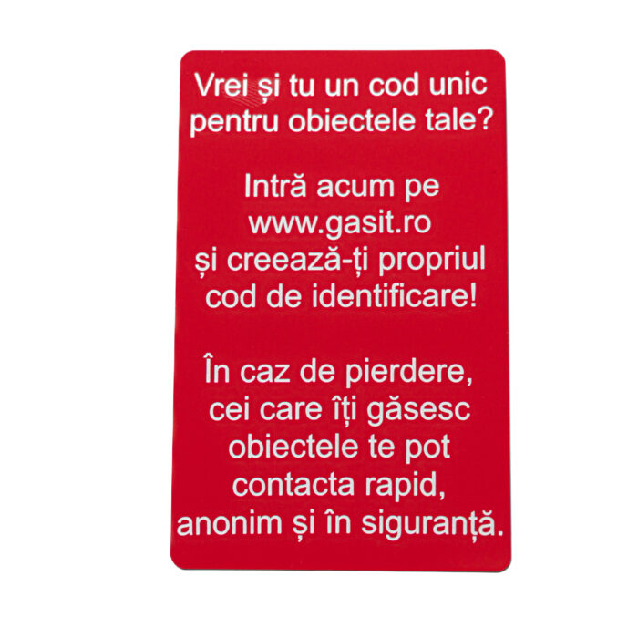 AdoTag Card portofel - rosu - imagine 2