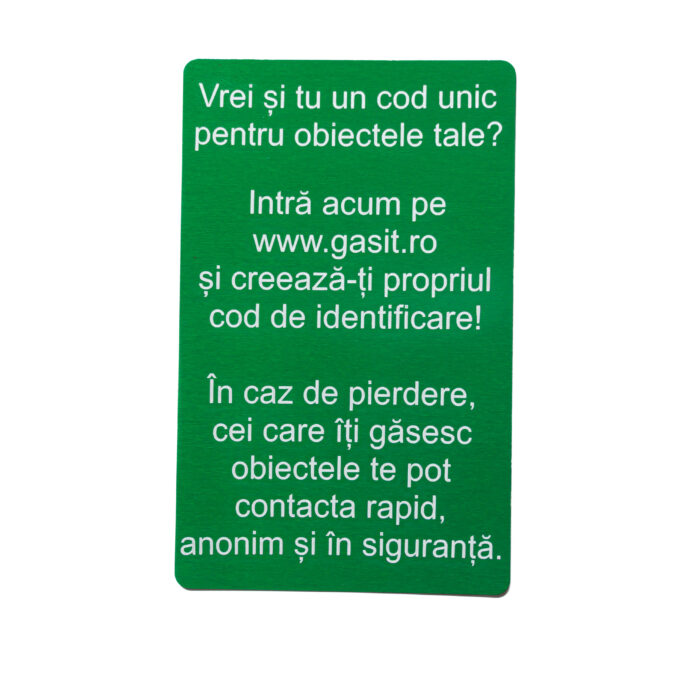 AdoTag Card portofel - verde - imagine 2