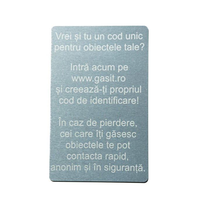 AdoTag Card portofel - argintiu - imagine 3